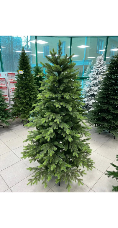 Елка искусственная Президентская зелёная литая 1,5 м