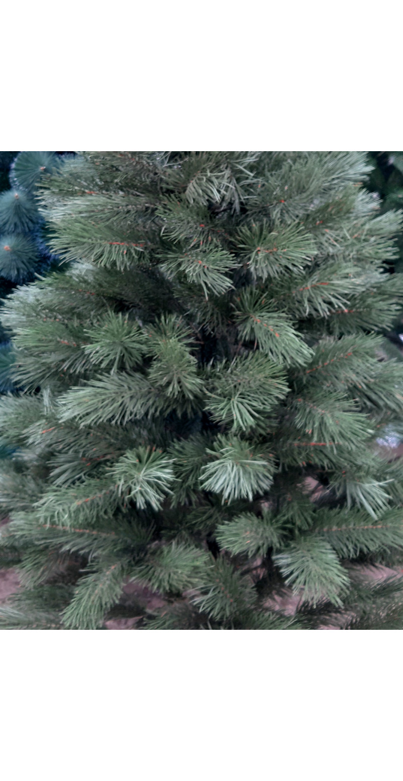 Искусственная Сосна зелёная литая 2,1 м