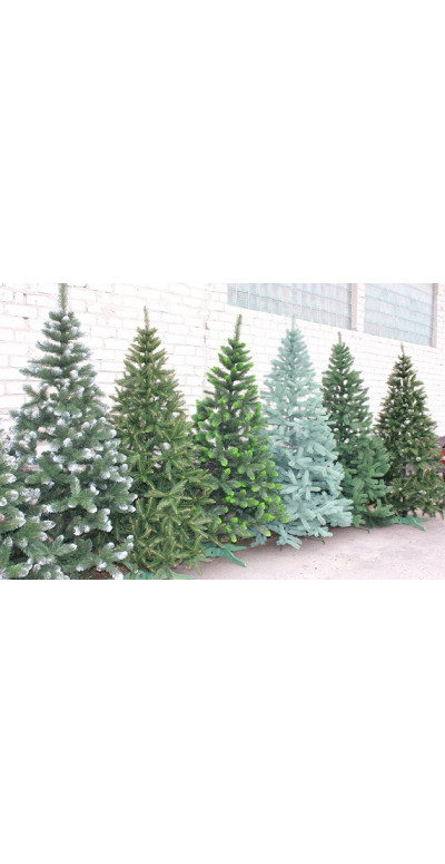 Елка 2,1 м Буковельская голубая литая