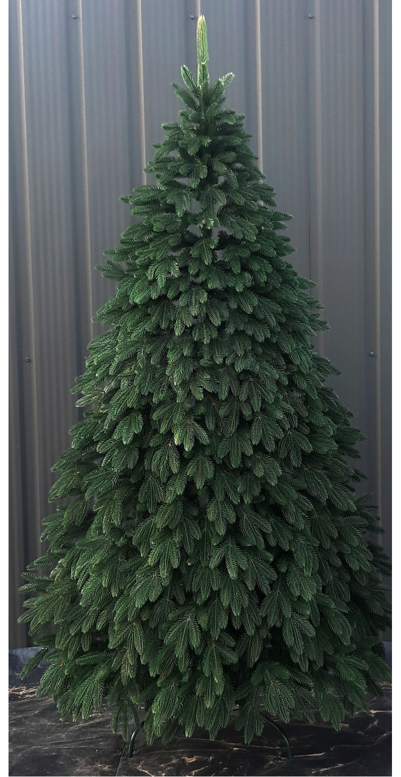 Елка Бельгийская 2,5 м зелёная литая