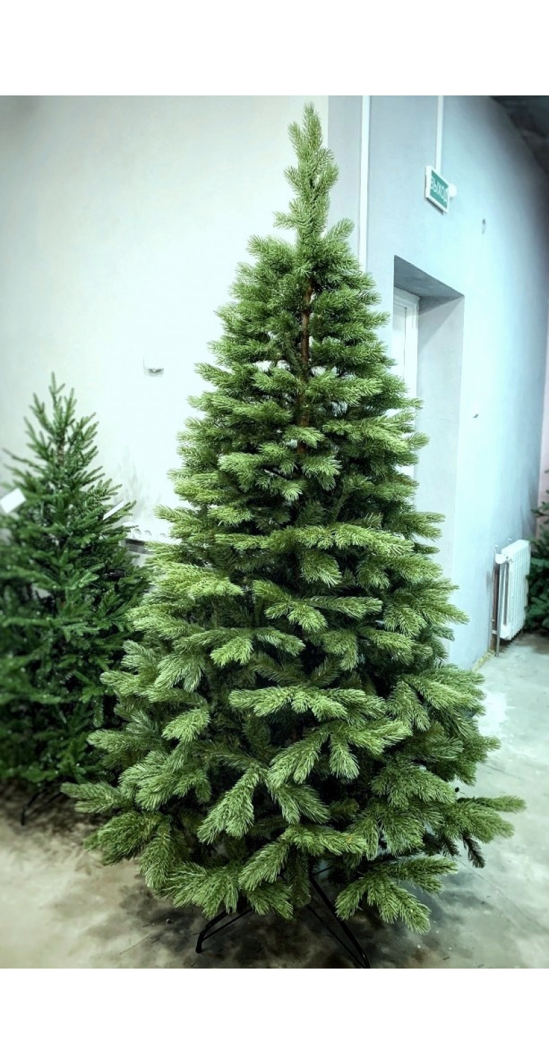 Искусственная Сосна зелёная литая 2,1 м