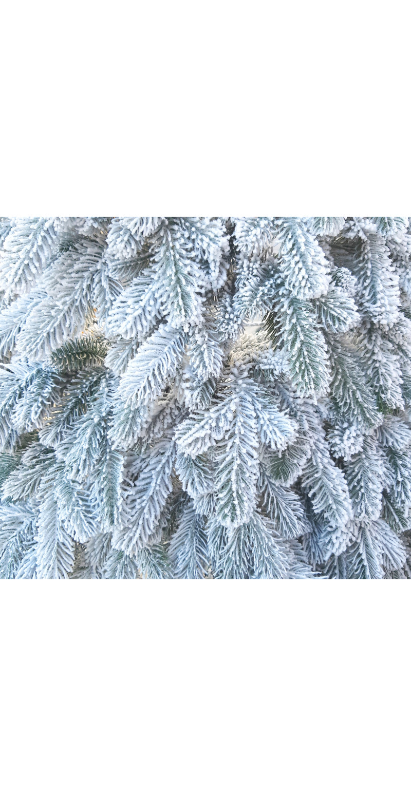 Елка Президентская 180 см искусственная литая заснеженная