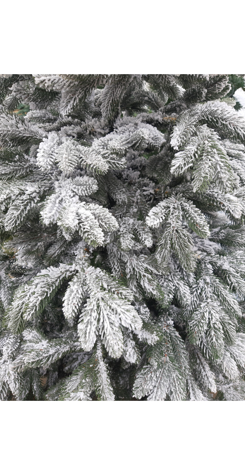Елка Президентская 180 см искусственная литая заснеженная