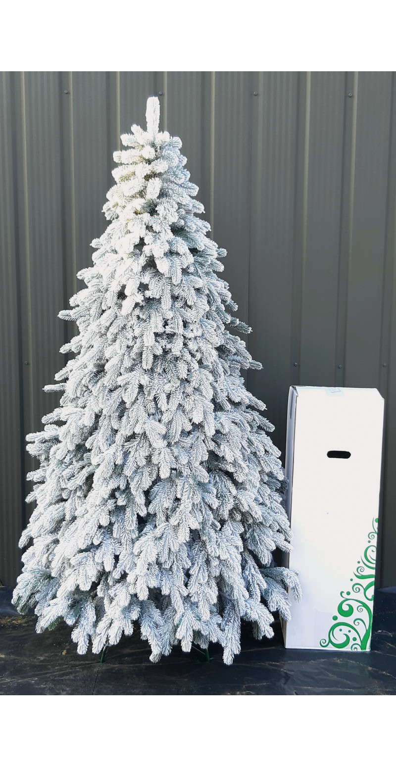 Елка Президентская 180 см искусственная литая заснеженная