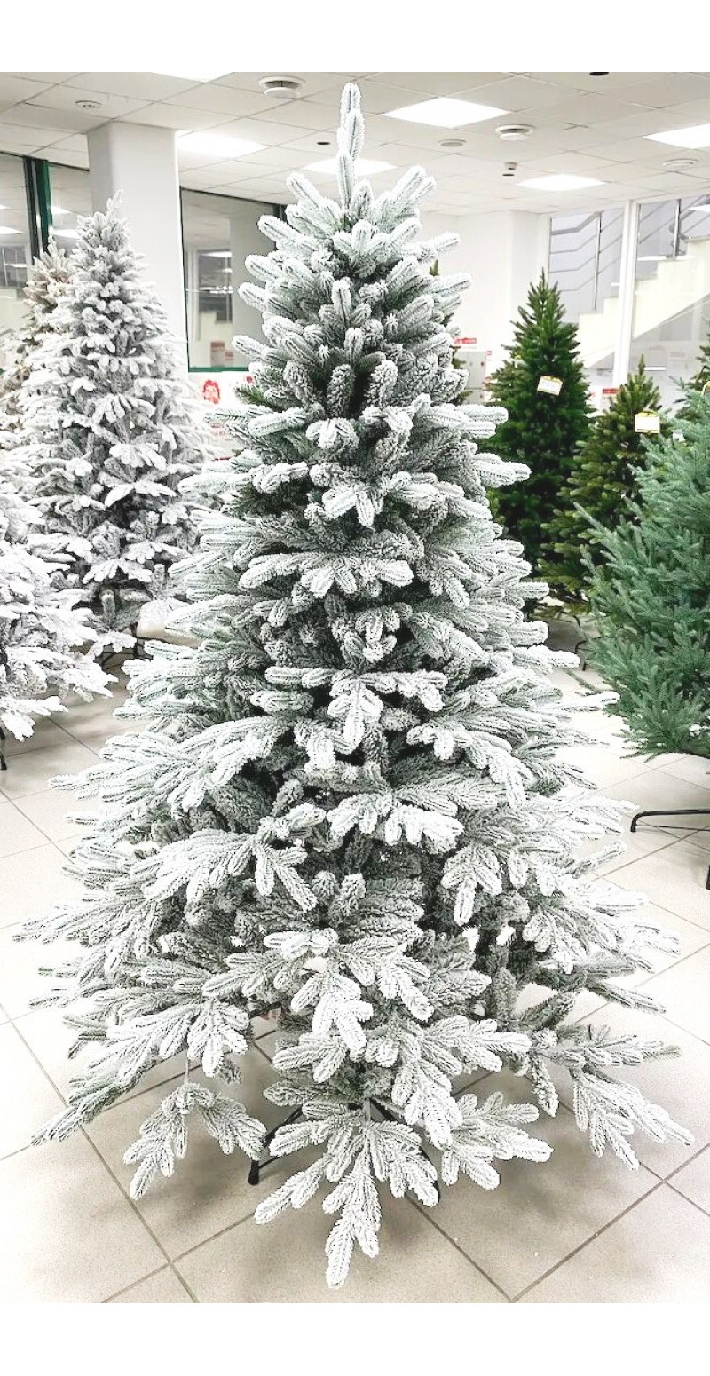 Елка Ковалевская 2,1 м литая Заснеженная