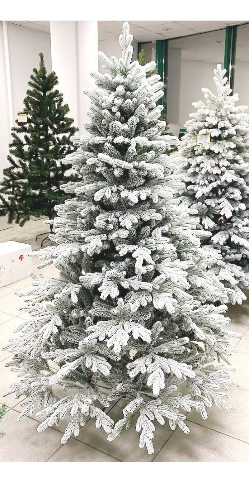 Елка Ковалевская 1,8 м литая Заснеженная