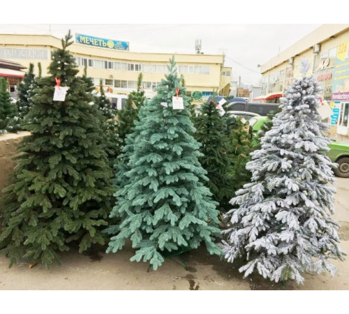 Елка Ковалевская 1,8 м литая Заснеженная