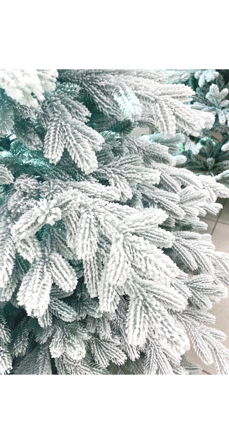 Елка Ковалевская 1,8 м литая Заснеженная