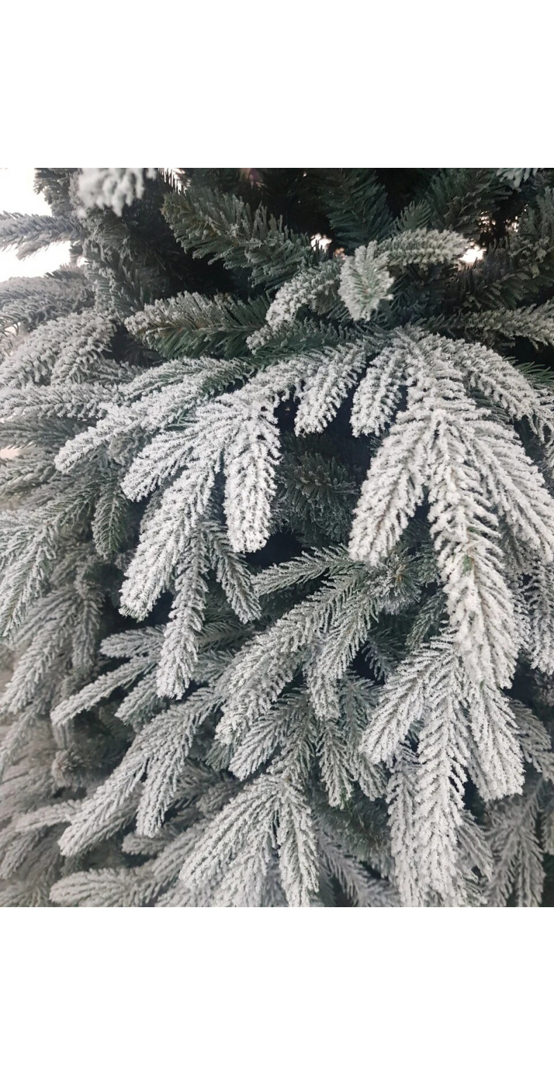 Елка искусственная 1,8 м Смерека литая Заснеженная