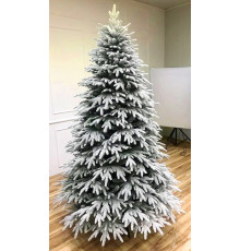 Елка искусственная 2,3 м Смерека литая Заснеженная