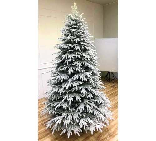 Елка искусственная 2,1 м Смерека литая Заснеженная 