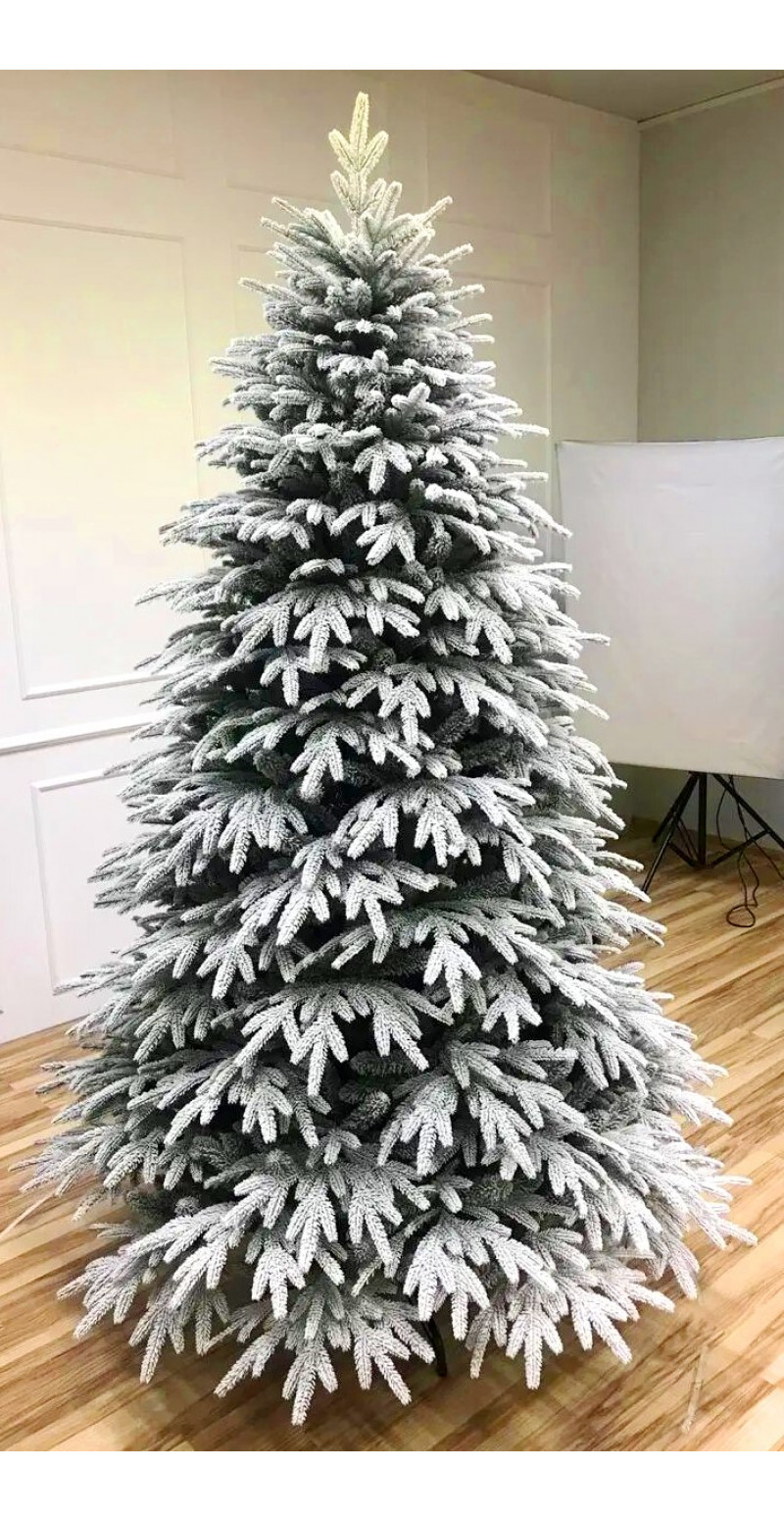 Елка искусственная 1,8 м Смерека литая Заснеженная