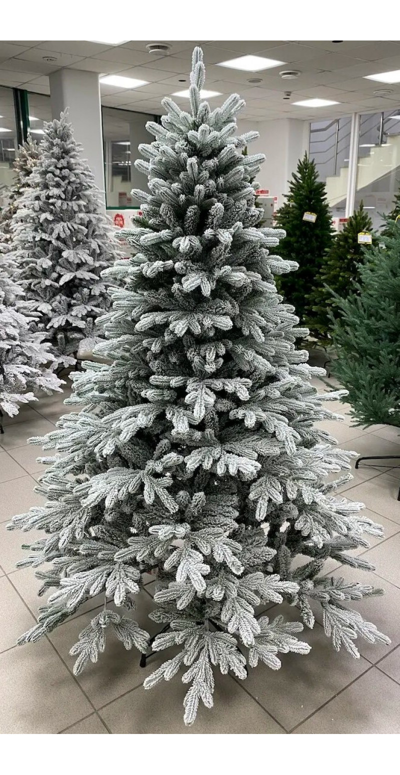 Елка 2,5 м Ковалевская литая заснеженная