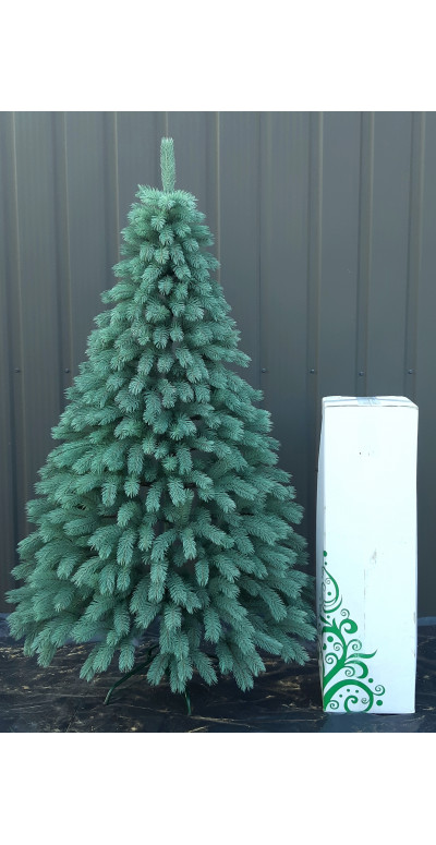 Елка искусственная 2,1 м Закарпатская голубая литая