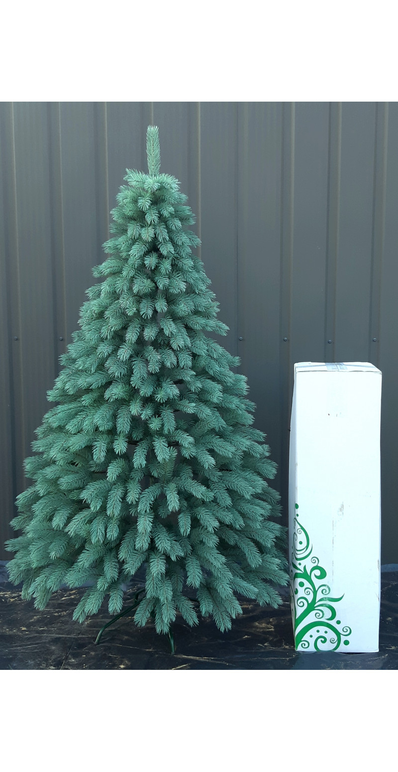 Елка искусственная 1,5 м Закарпатская голубая литая