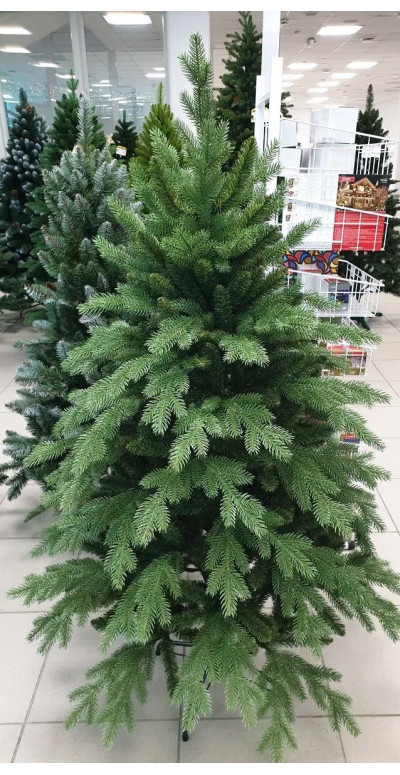 Елка 1,8 м Альпийская зелёная литая