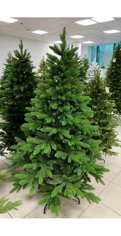 Елка 2,1 м Альпийская зелёная литая