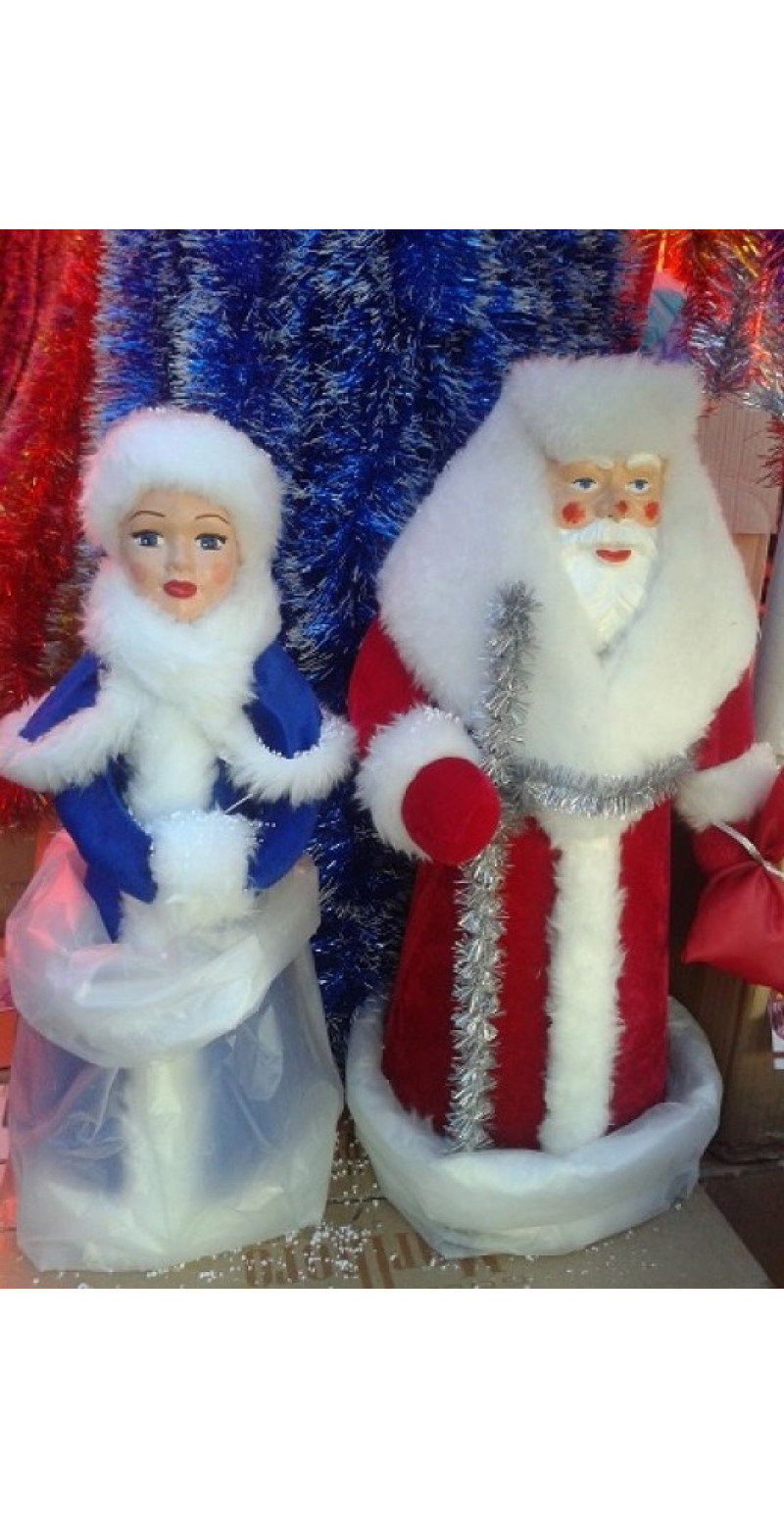 Комплект Дед Мороз и Снегурочка