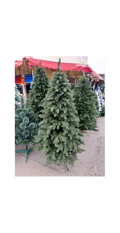 Елка Ковалевская 1,5 м литая зелёная