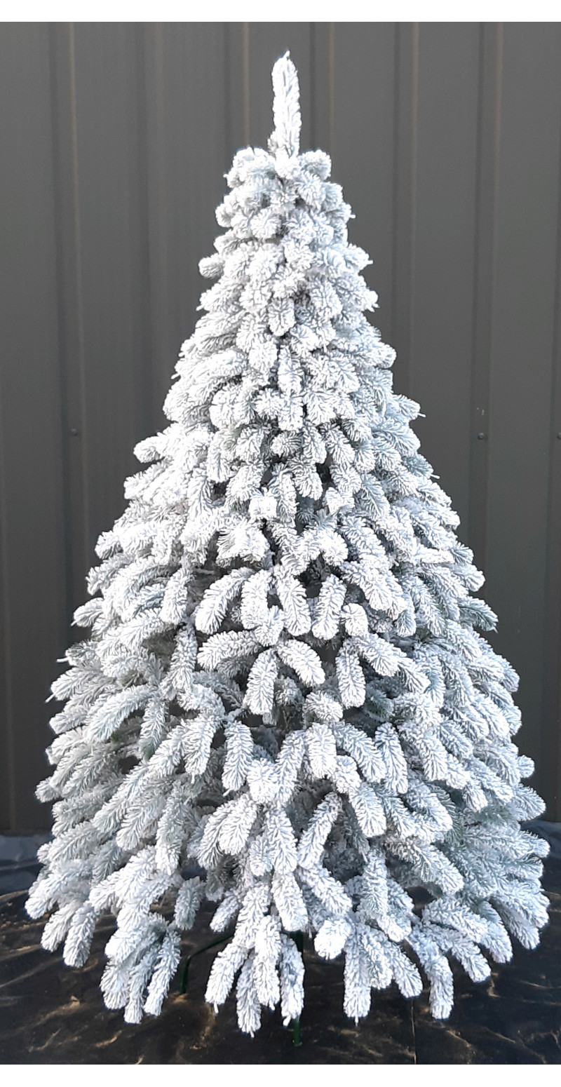 Елка искусственная Буковельская литая заснеженная 1,5 м