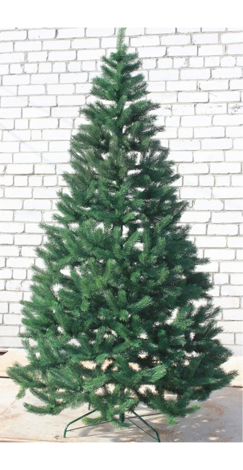 Елка искусственная Буковельская зелёная литая 3 м предоплата 500 гривен