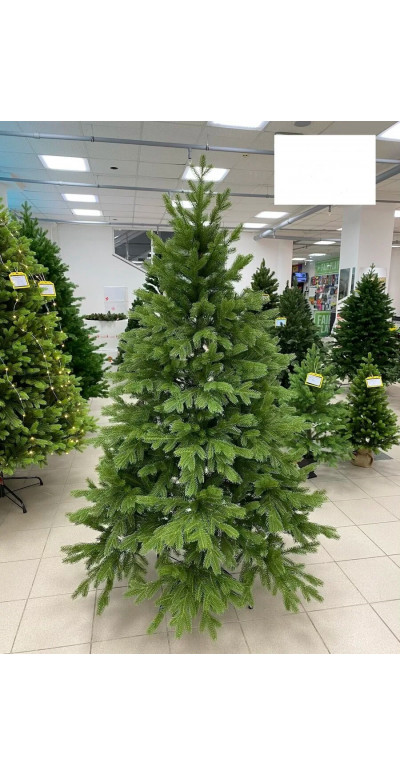 Елка 2,3 м Альпийская зелёная литая