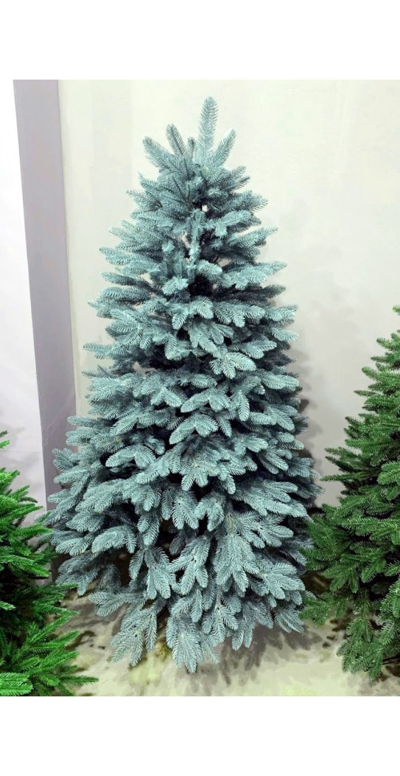 Елка 1,8 м Ковалевская голубая литая