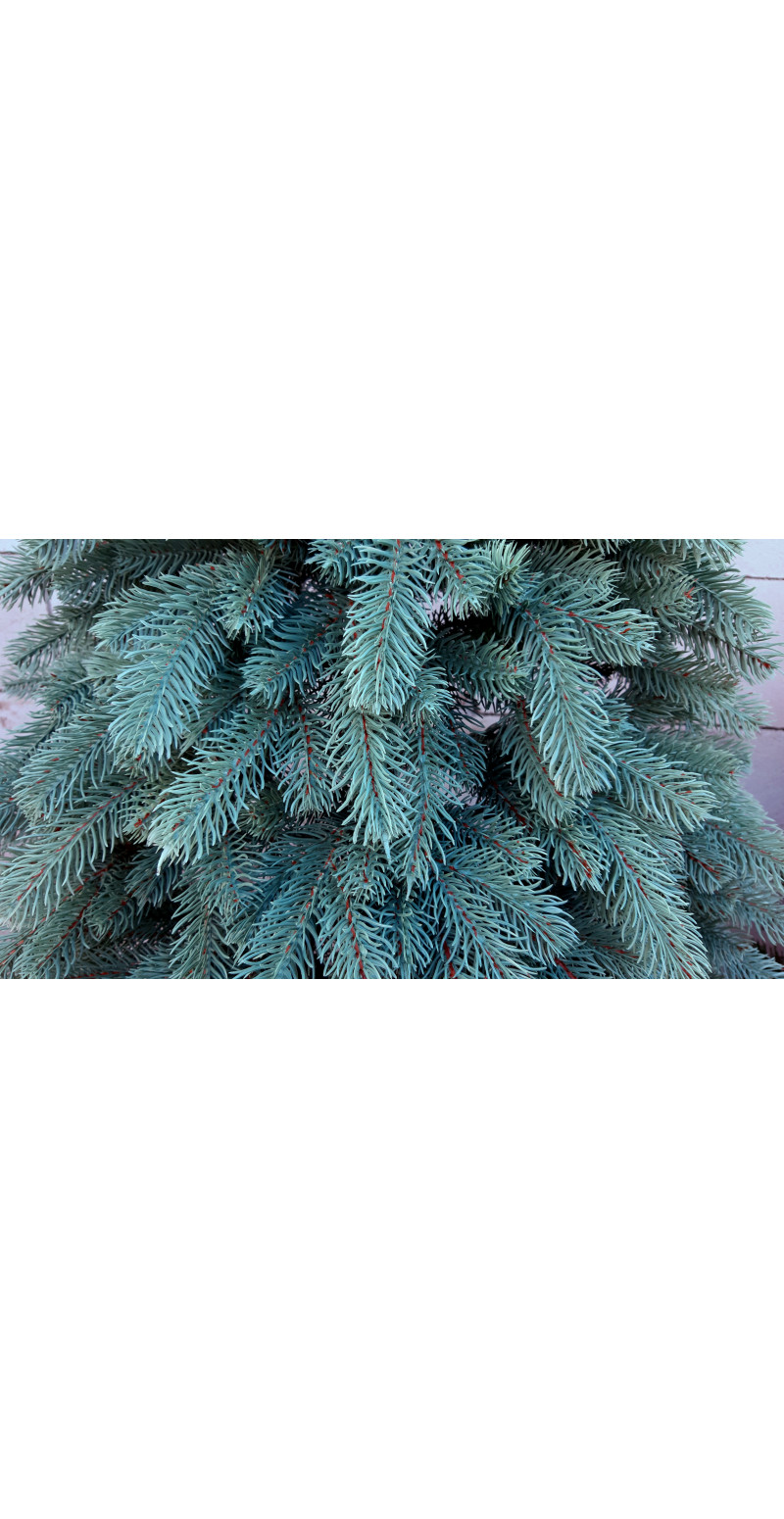 Елка 1,8 м Ковалевская голубая литая