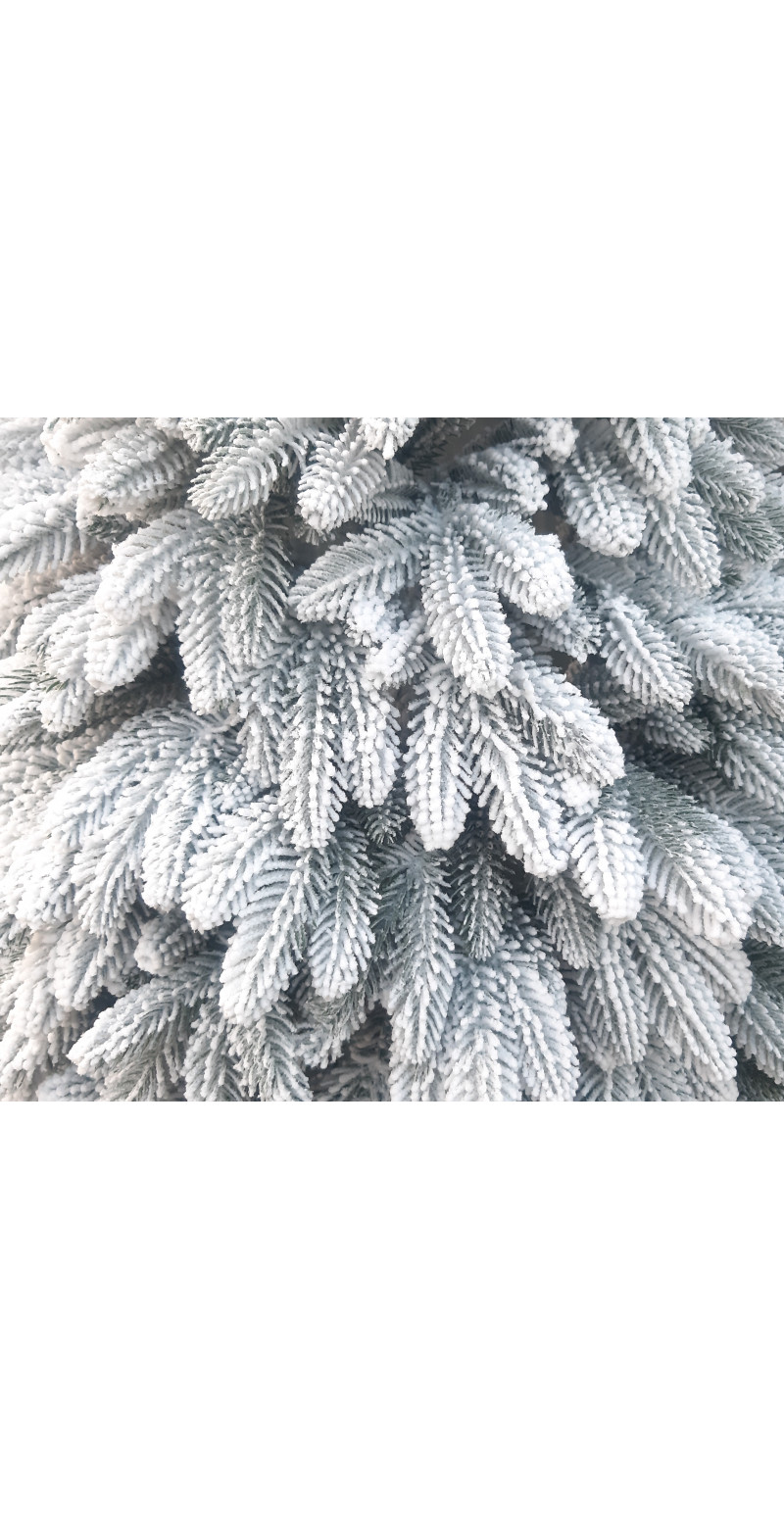 Елка Альпийская 1,8 м Заснеженная литая